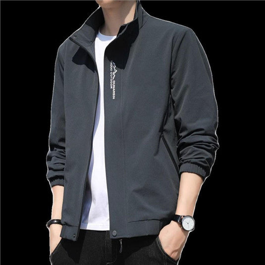 Men's Coat Stand Collar Casual Sports