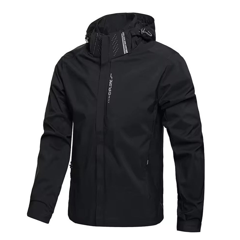 Lataa kuva gallerian katseluohjelmaan Men's And Women's Windproof Outdoor Thin Jacket
