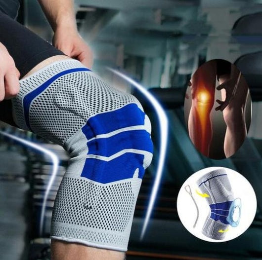 Lataa kuva gallerian katseluohjelmaan Sports Running Fitness Protection Knee Pads Brace Strap
