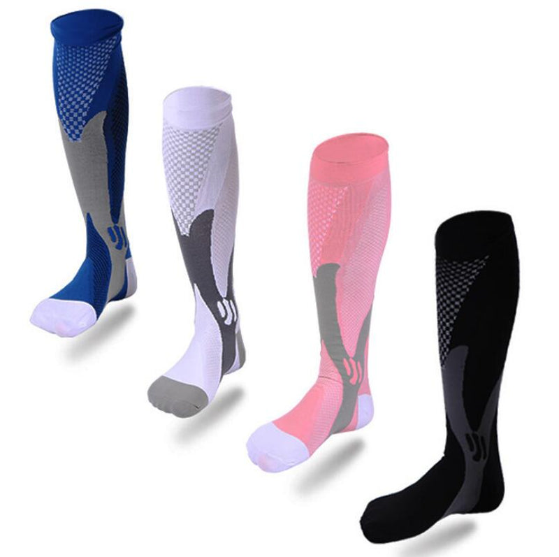 Lataa kuva gallerian katseluohjelmaan Compression Socks For Men&amp;Women Best Graduated Athletic Fit For Running Flight Travel Boost Stamina Circulation&amp;Recovery Socks
