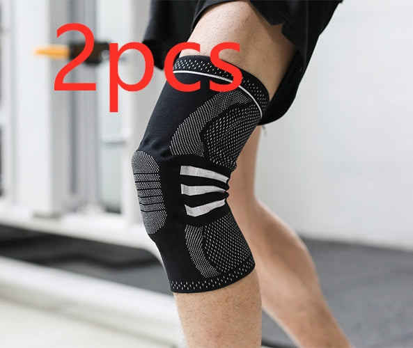 Lataa kuva gallerian katseluohjelmaan Sports Running Fitness Protection Knee Pads Brace Strap
