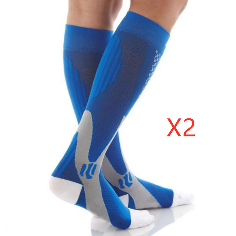 Lataa kuva gallerian katseluohjelmaan Compression Socks For Men&amp;Women Best Graduated Athletic Fit For Running Flight Travel Boost Stamina Circulation&amp;Recovery Socks
