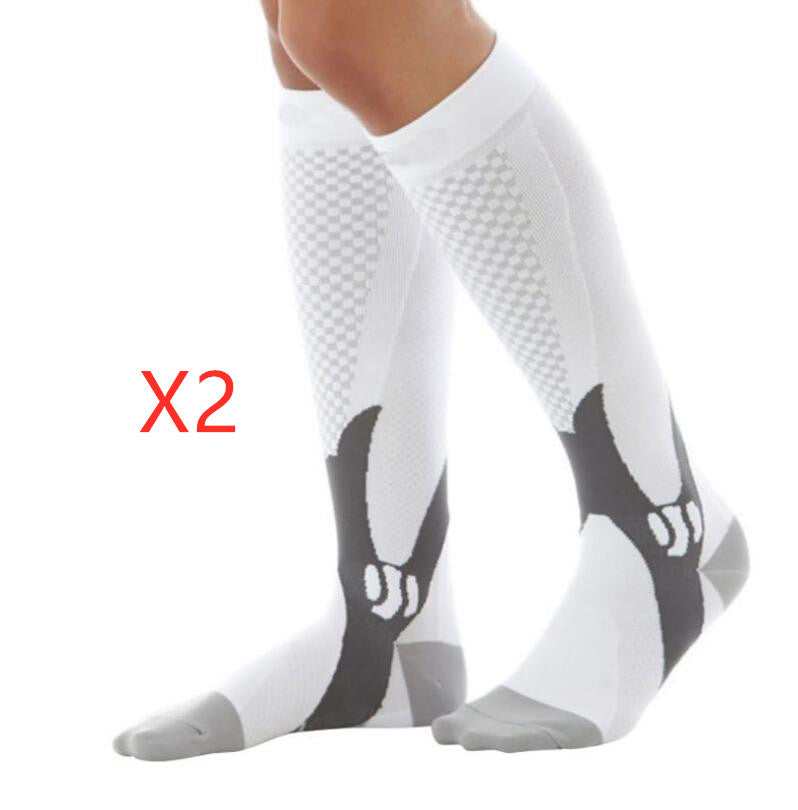 Lataa kuva gallerian katseluohjelmaan Compression Socks For Men&amp;Women Best Graduated Athletic Fit For Running Flight Travel Boost Stamina Circulation&amp;Recovery Socks
