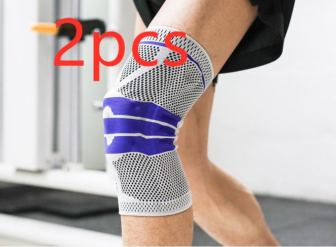 Lataa kuva gallerian katseluohjelmaan Sports Running Fitness Protection Knee Pads Brace Strap
