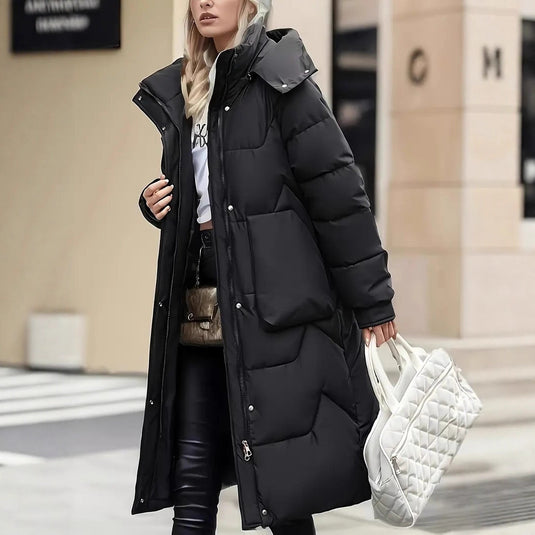 Thermal Quilted Jacket Casual Thick Coat