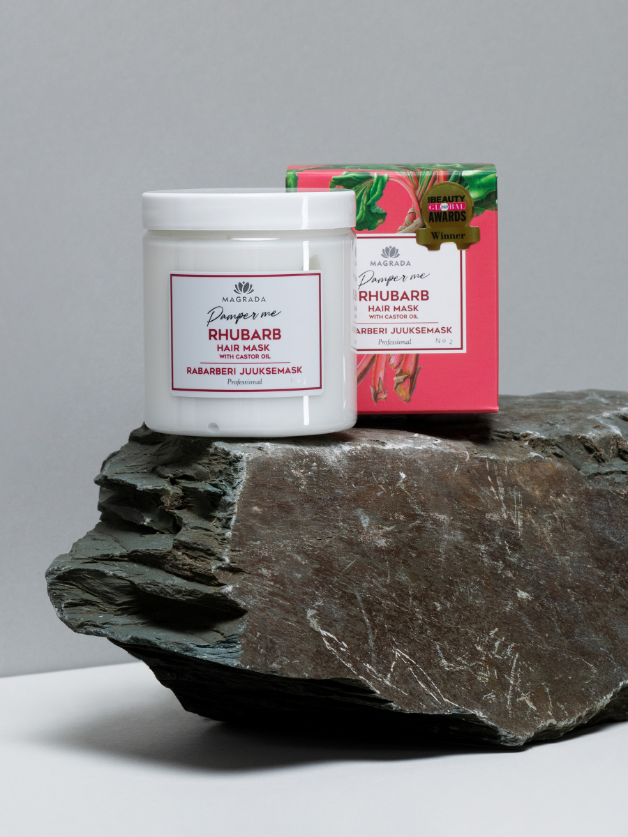 Rhubarb Hair Mask