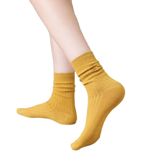 Women's Mid-calf Length Korean Style Socks