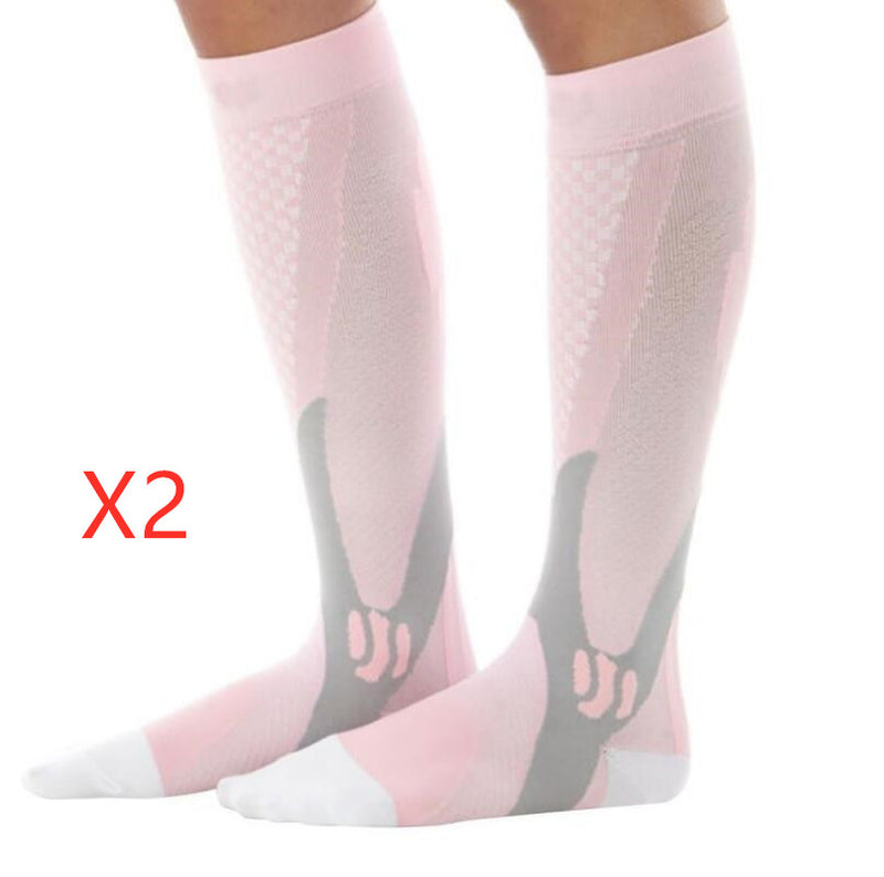 Lataa kuva gallerian katseluohjelmaan Compression Socks For Men&amp;Women Best Graduated Athletic Fit For Running Flight Travel Boost Stamina Circulation&amp;Recovery Socks
