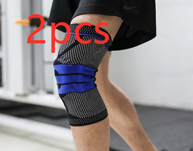 Lataa kuva gallerian katseluohjelmaan Sports Running Fitness Protection Knee Pads Brace Strap
