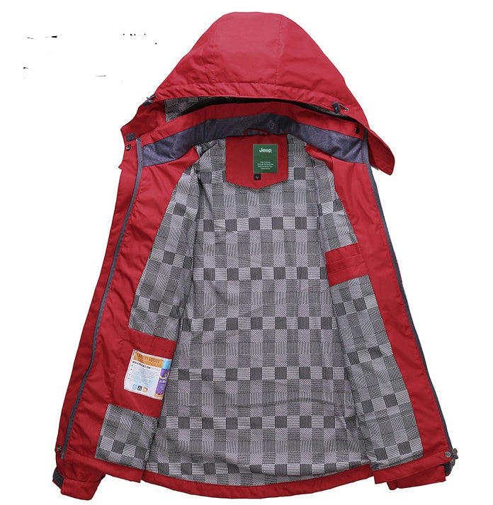 Lataa kuva gallerian katseluohjelmaan New outdoor women's single-layer autumn jacket genuine couples jacket thin ladies sports jacket
