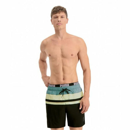 Men’s Bathing Costume Puma Swim Heritage Mid Black