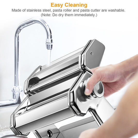 Pasta Maker Roller Machine Stainless Steel