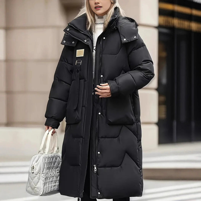 Lataa kuva gallerian katseluohjelmaan Thermal Quilted Jacket Casual Thick Coat
