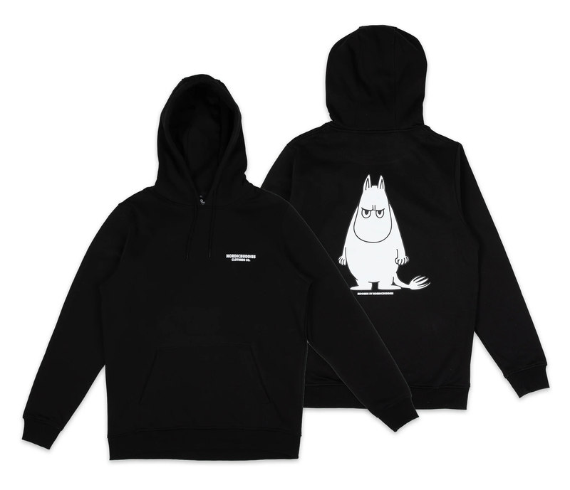 Lataa kuva gallerian katseluohjelmaan Moomintroll's Temper Hoodie Unisex - Black
