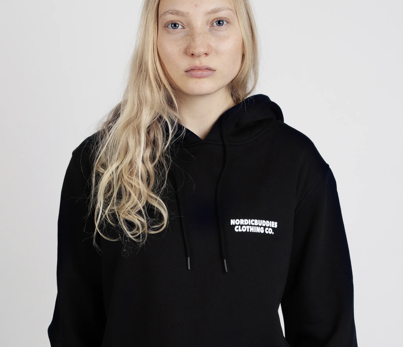 Lataa kuva gallerian katseluohjelmaan Moomintroll's Temper Hoodie Unisex - Black
