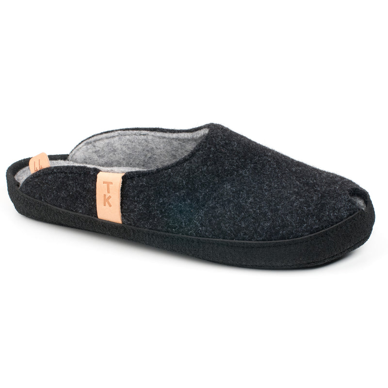 Lataa kuva gallerian katseluohjelmaan TOKU Brussels Slippers - Dark Gray
