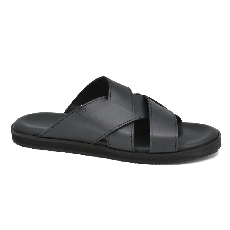 Lataa kuva gallerian katseluohjelmaan Helsinki Sandals for Him - Black
