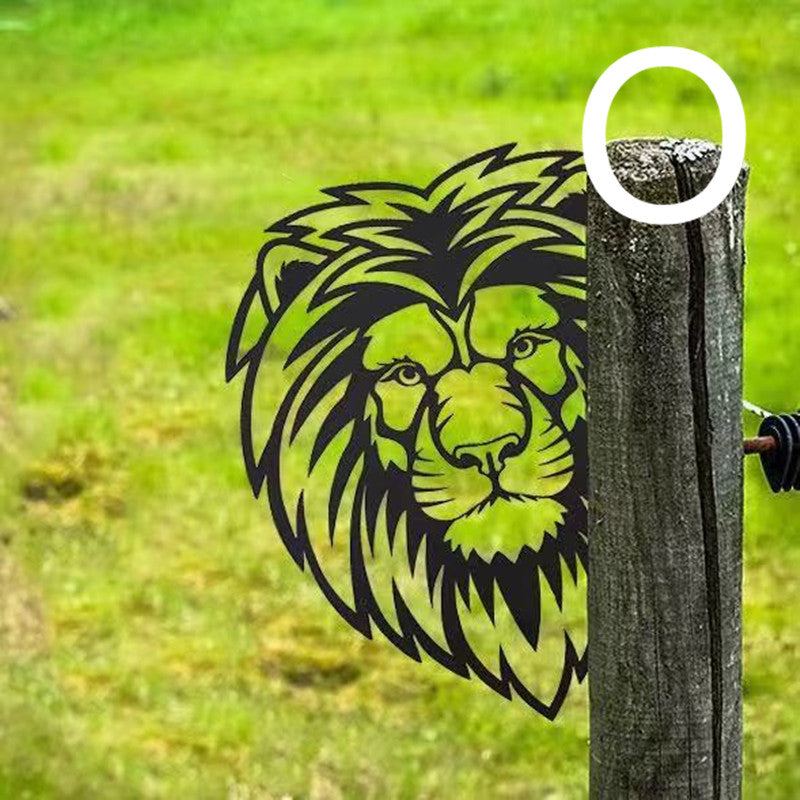 Lataa kuva gallerian katseluohjelmaan Garden Decoration Metal Wrought Iron Decoration Garden Plug-in Pendant
