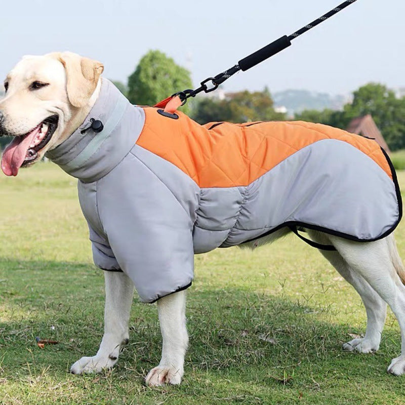 Lataa kuva gallerian katseluohjelmaan New Winter Dog Coat Waterproof Pet Clothes For Medum Large Dogs Warm Thicken Dog Vest Custome Labrador Jacket
