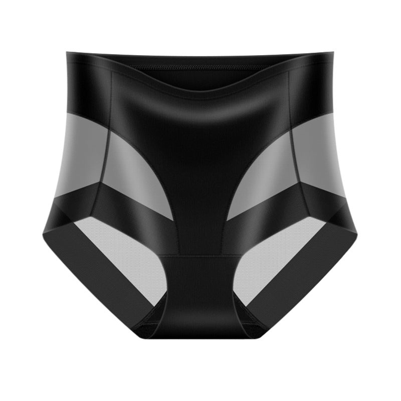 Lataa kuva gallerian katseluohjelmaan Women's High Waisted Hip Lifting Tummy Tightening Splicing Breathable Panties
