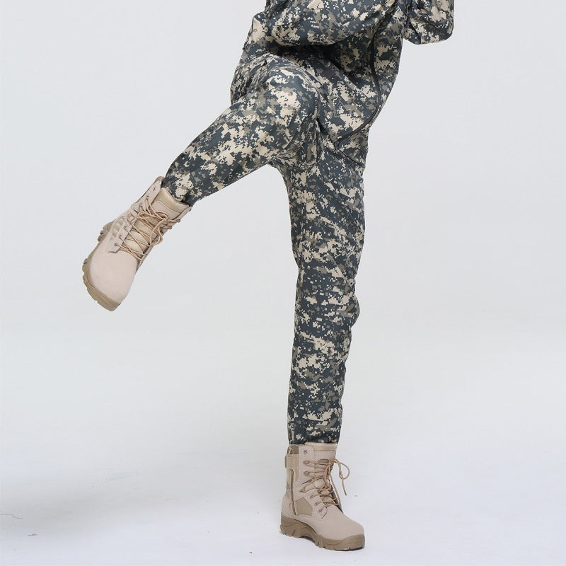 Lataa kuva gallerian katseluohjelmaan Outdoor Men's Fleece Soft Shell Pants Breathable And Windproof Wear-resistant
