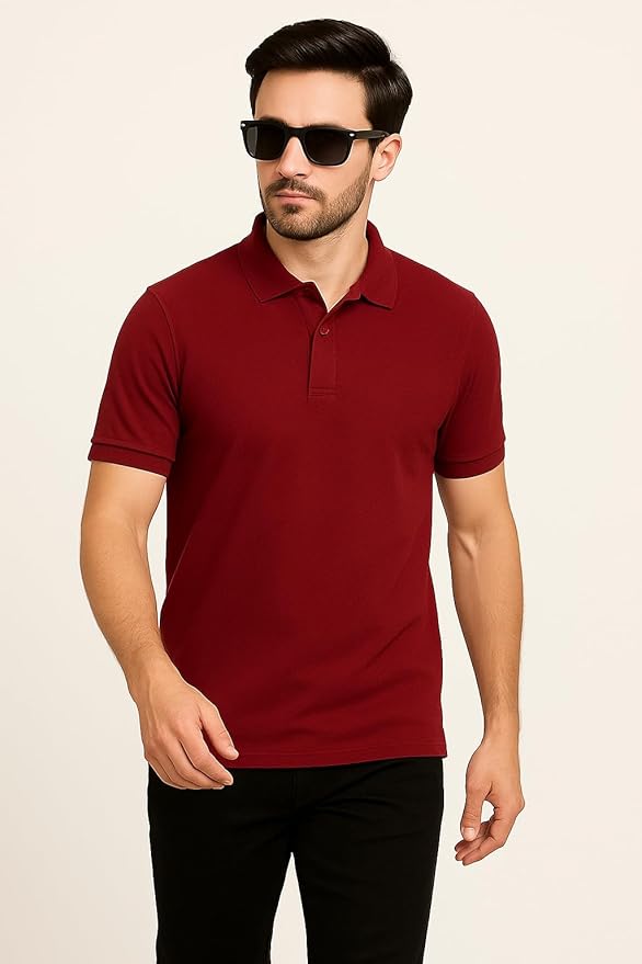 Classic Fit Polo Shirt for Daily Style