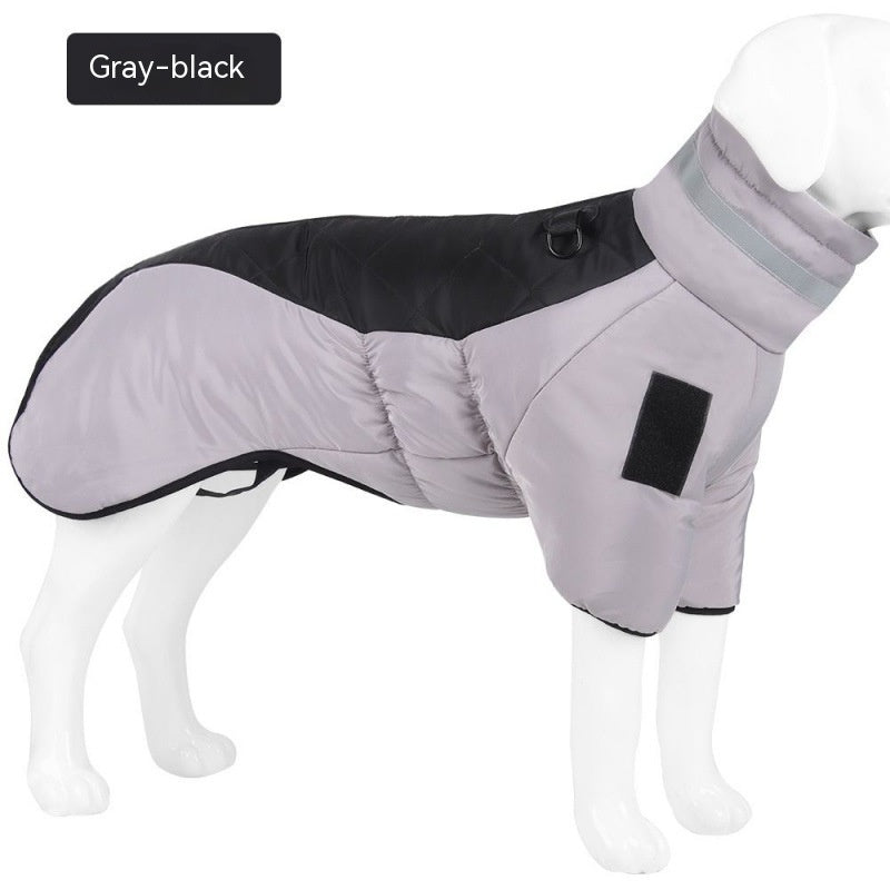 Lataa kuva gallerian katseluohjelmaan New Winter Dog Coat Waterproof Pet Clothes For Medum Large Dogs Warm Thicken Dog Vest Custome Labrador Jacket

