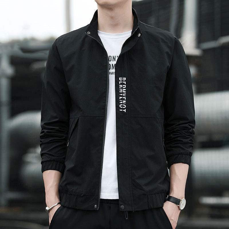 Lataa kuva gallerian katseluohjelmaan Men's Coat Stand Collar Casual Sports
