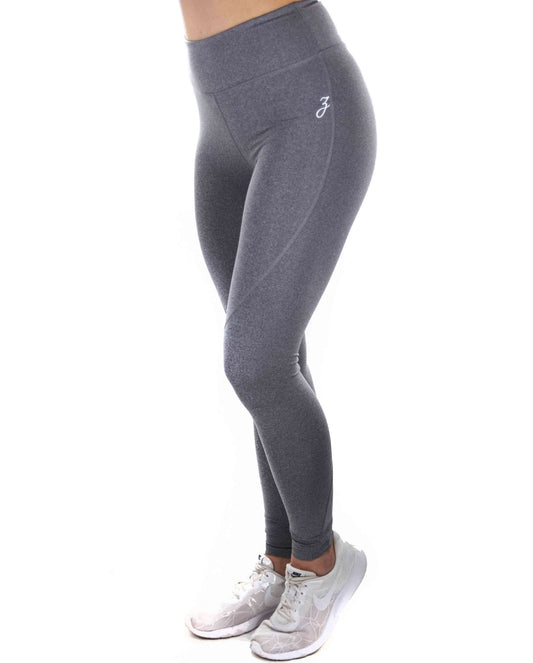 Leggings Origin - grey - Damen – stilvolle graue Leggins im Freizeit- und Sportstyle.