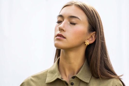 Earrings Lilac - Sunlit