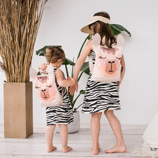 Lataa kuva gallerian katseluohjelmaan Kids backpack - Llama
