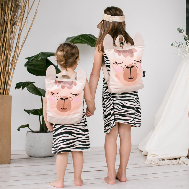 Lataa kuva gallerian katseluohjelmaan Kids backpack - Llama
