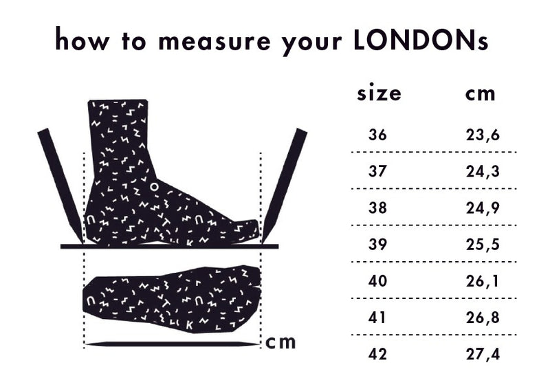 London - Classic shoes in the TOKU style - Cherry Red