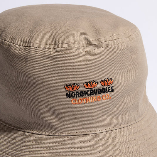 Moomin Jungle Adult Bucket Hat - Beige