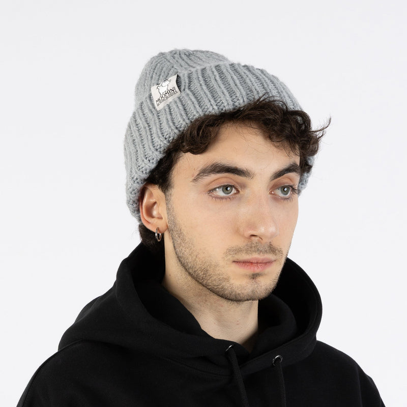 Lataa kuva gallerian katseluohjelmaan Moominpappa Chunky Beanie - Grey
