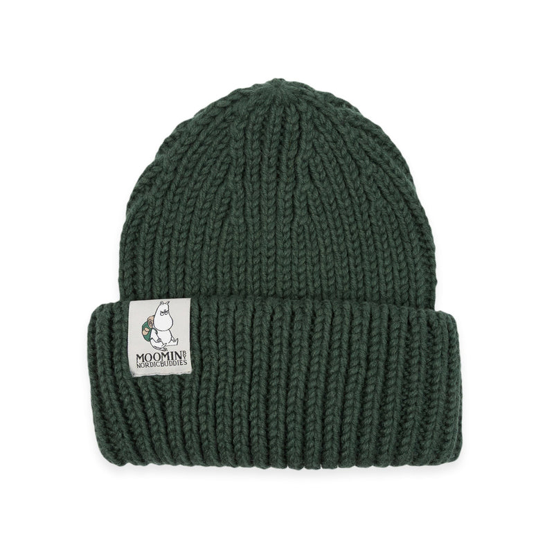 Lataa kuva gallerian katseluohjelmaan Moomintroll Chunky Beanie - Green
