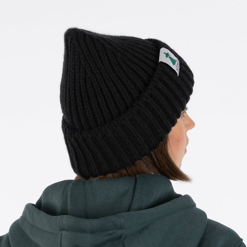 Lataa kuva gallerian katseluohjelmaan Snufkin Chunky Beanie - Black
