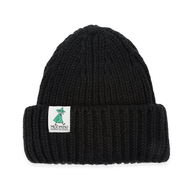 Lataa kuva gallerian katseluohjelmaan Snufkin Chunky Beanie - Black
