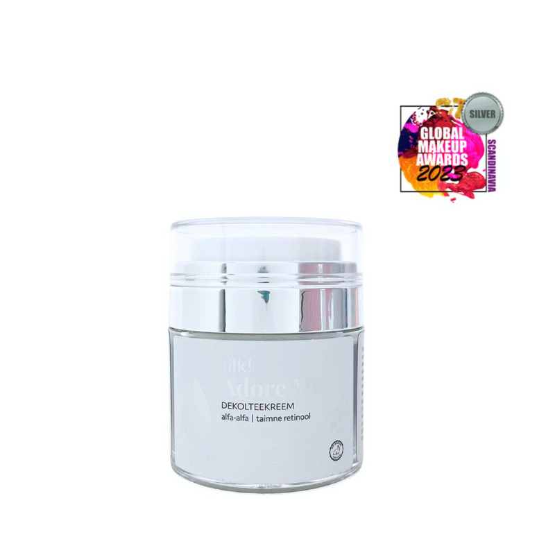 Lataa kuva gallerian katseluohjelmaan Adore Me Rich Décolleté Cream with Alfalfa and Plant-Based Retinol, 50ml
